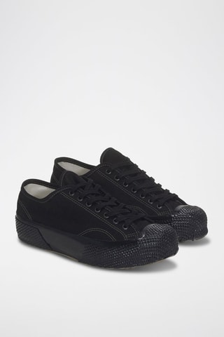 Baskets 2434 MILITARY DECK PIQUE - Noir
