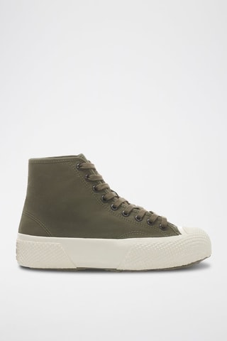 Baskets montantes 2435 COLLECT M51 MILITARY - Vert