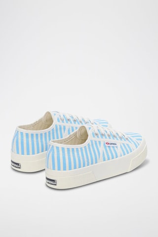 Baskets 2740 STRIPES PRINT - Bleu