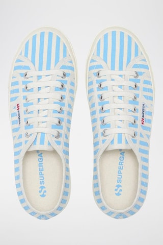 Baskets 2740 STRIPES PRINT - Bleu