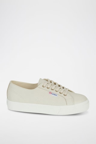 Baskets plateformes en cuir 2730 NAPPA - Beige
