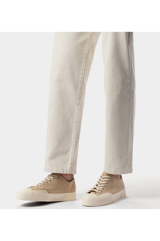 Baskets 2432 WORKS LOW CUT COTTON - Beige