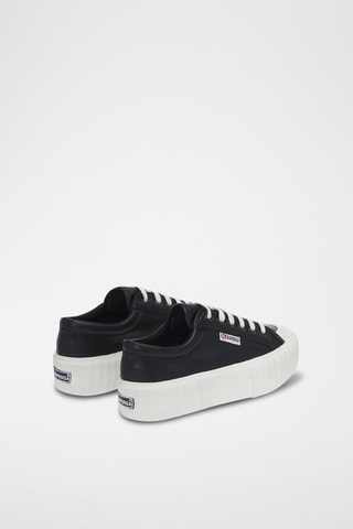 Baskets plateformes 2631 STRIPE PLATEFORM VEG - Noir