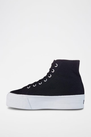 Platform Sneakers 2705-HI TOP Zwart