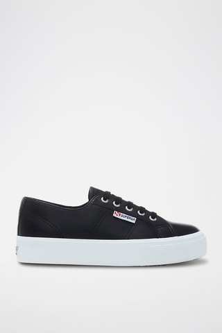 Baskets plateformes en cuir 2730 NAPPA - Noir
