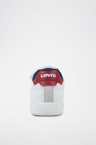 Baskets Jackson SR - Ecru et rouge