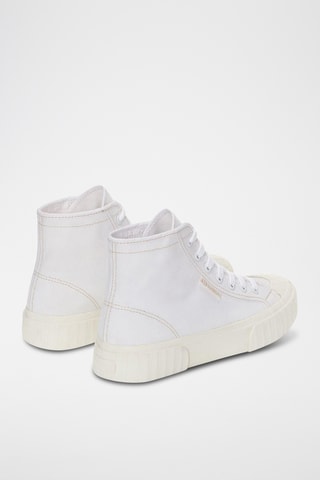 Baskets montantes 2696-STRIPE - Blanc