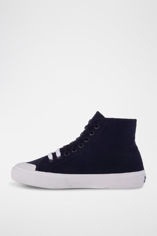 Hoge Sneakers - Marineblauw