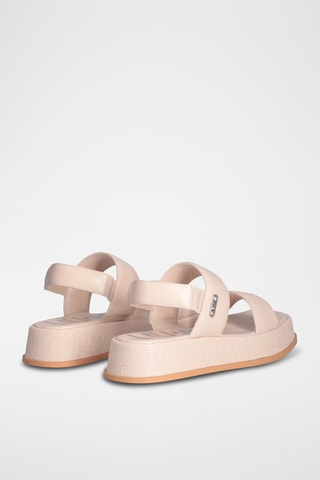 Sandales plateformes - Rose