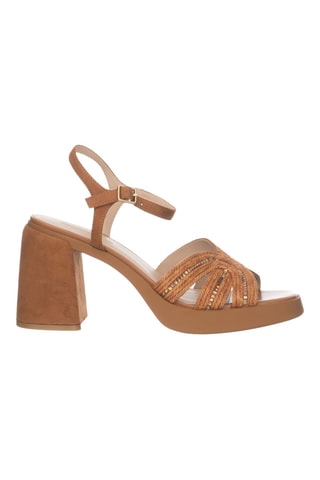 Sandales à talons Gisèle - Beige