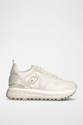 Baskets en nubuck Maxi Wonder - Blanc