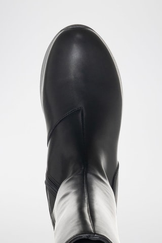 Bottes compensées Connie - Noir, doré et gris