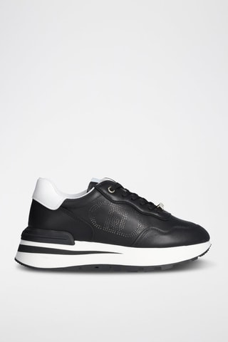 Baskets en cuir - Noir