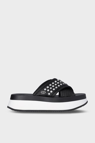 Mules plateformes - Noir