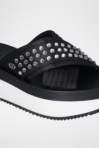 Mules plateformes - Noir