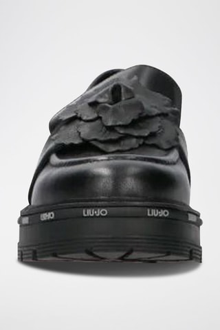 Mocassins en cuir de veau Taylor - Noir