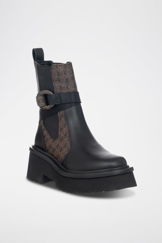 Bottines Chelsea - Marron et noir