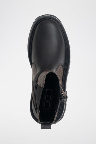 Bottines Chelsea - Marron et noir