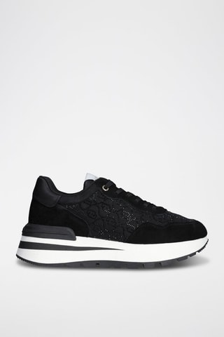 Baskets en cuir Amazing - Doré et noir