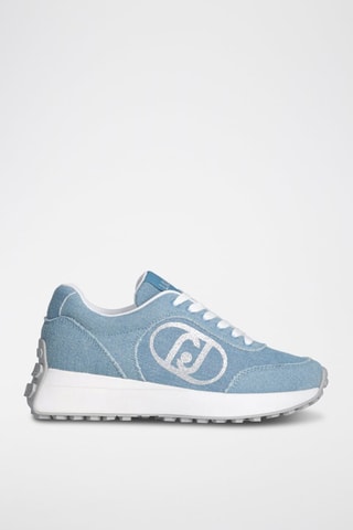 Tennis Lolo - Blanc, gris et bleu