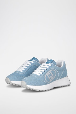 Tennis Lolo - Blanc, gris et bleu