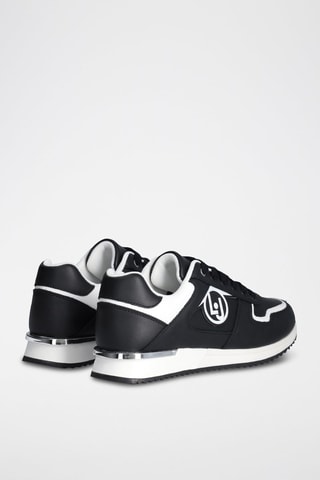 Sneakers en cuir - Noir