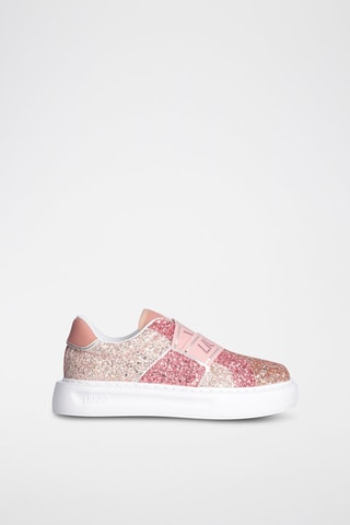 Sneakers Kylie - Blanc et rose