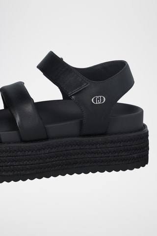 Sandales plateformes - Noir