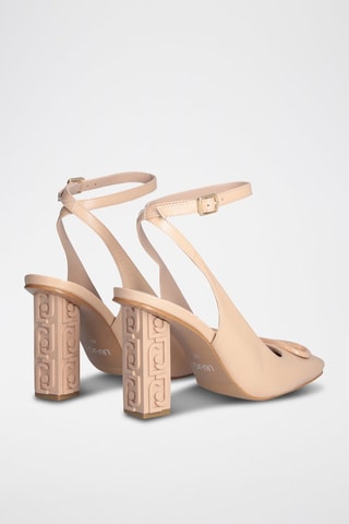 Escarpins en cuir Jennifer - Beige