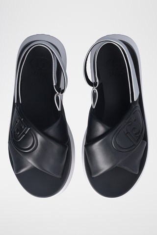 Sandales plateformes - Noir