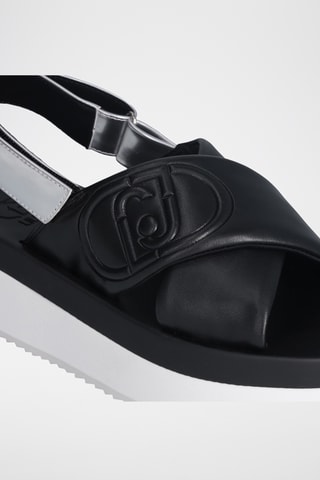 Sandales plateformes - Noir