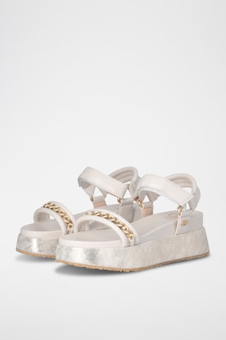 Sandales plateformes - Beige