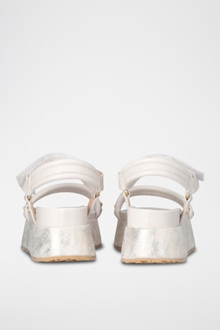 Sandales plateformes - Beige