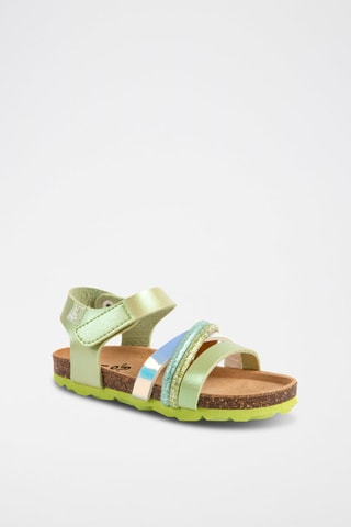 Sandales - Bleu et vert