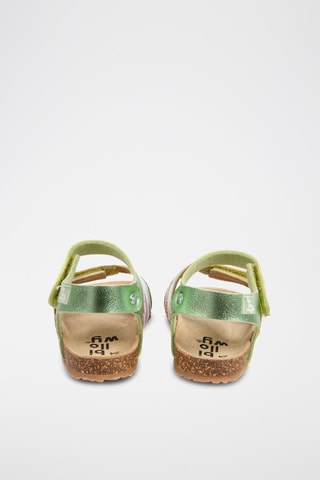 Sandales - Blanc, bleu, vert et rose