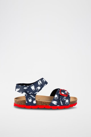 Sandales Rosso - Bleu, rouge et blanc