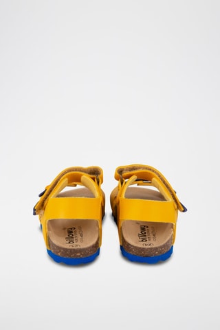 Sandales - Bleu et jaune