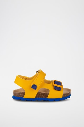 Sandales - Bleu et jaune