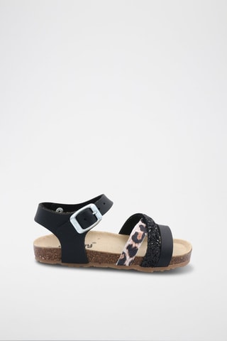 Sandales Rosso - Beige et noir