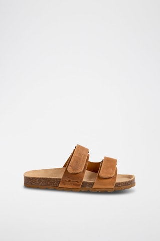 Mules en nubuck - Marron