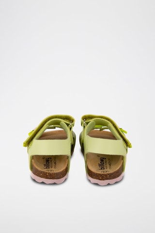 Sandales - Vert et violet