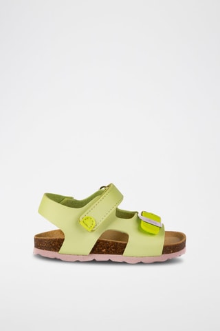Sandales - Vert et violet