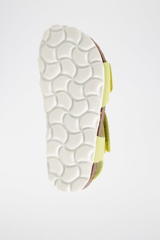 Sandales - Blanc, vert, jaune et violet