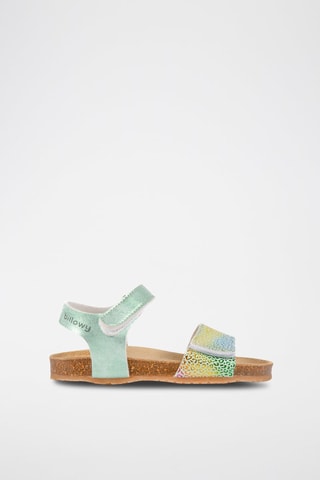 Sandales Rosso - Bleu, vert et violet