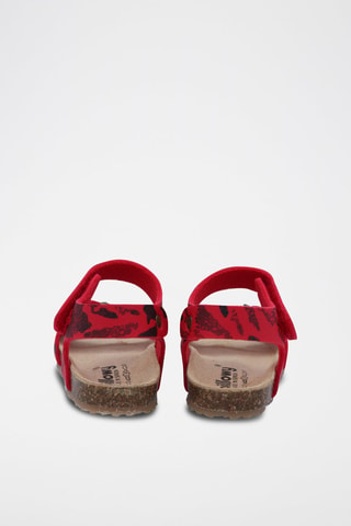 Sandales Rosso - Noir et rouge