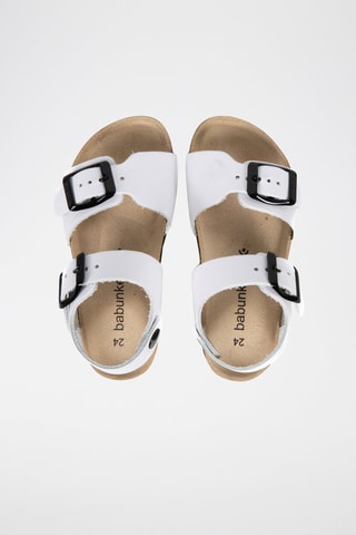 Sandales en cuir Jumanji - Blanc