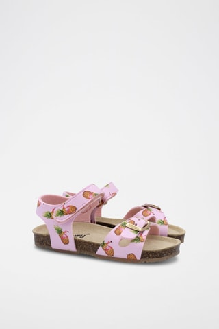 Sandales Rosso - Vert, orange et rose