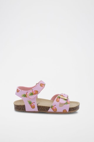 Sandales Rosso - Vert, orange et rose