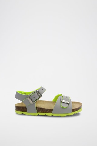 Sandales - Vert et gris