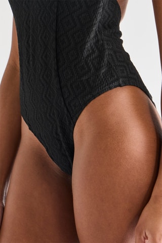 Maillot 1 pièce Cap - Noir